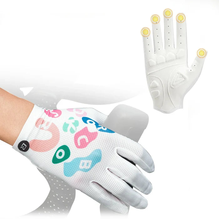 ROCKBROS full finger cycling gloves colourful breathable
#Pattern_Letter
