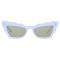 Gamma Ray Ivory Female Cat-Eye Sunglasses | Aire
