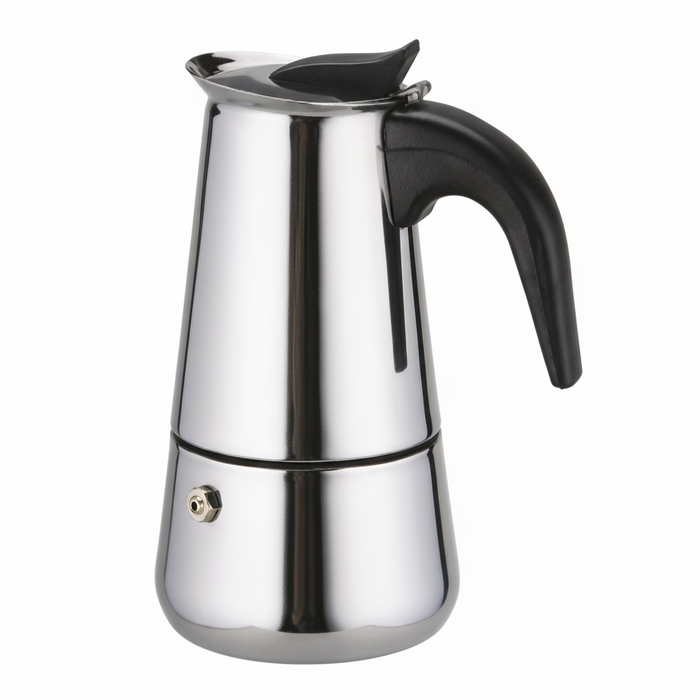 Greca Homse By1-400 4 Tazas Inox Italiana