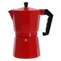 Greca Homse Kps-900 9 Tazas Aluminio Rojo