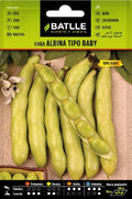 Haba albina tipo baby - Vicia faba - Semillas - Batlle - El Nou Garden