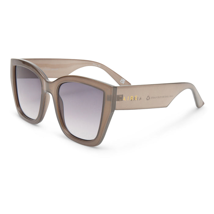 Haedus Pewter Female Cat-Eye Sunglasses | Aire