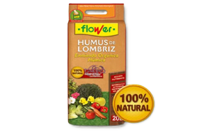 Humus de lombriz - Flower - El Nou Garden