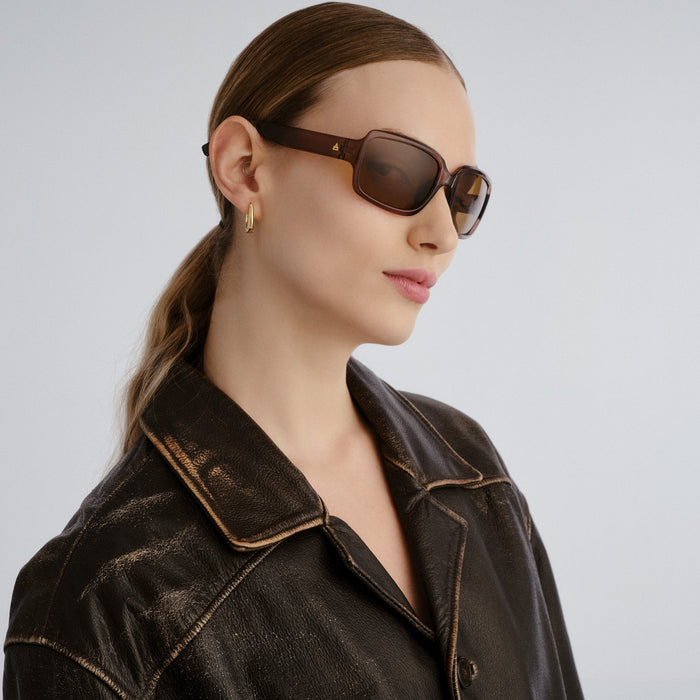 Ignite Espresso Uni-Sex Wrap Sunglasses | Aire