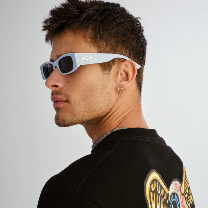 Innocence Baby Blue Uni-Sex Rectangle Sunglasses | Aire