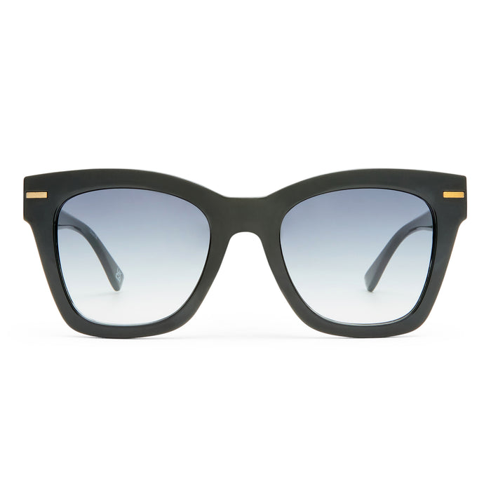 Intergalactic Black Female Square Sunglasses | Aire