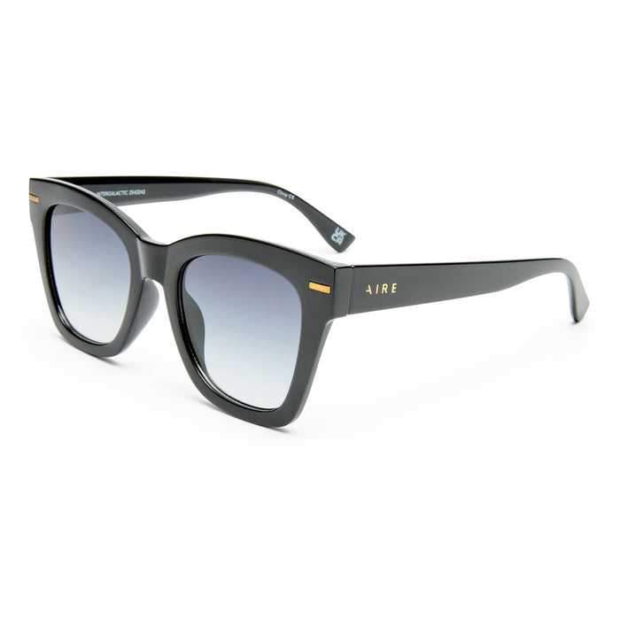 Intergalactic Black Female Square Sunglasses | Aire