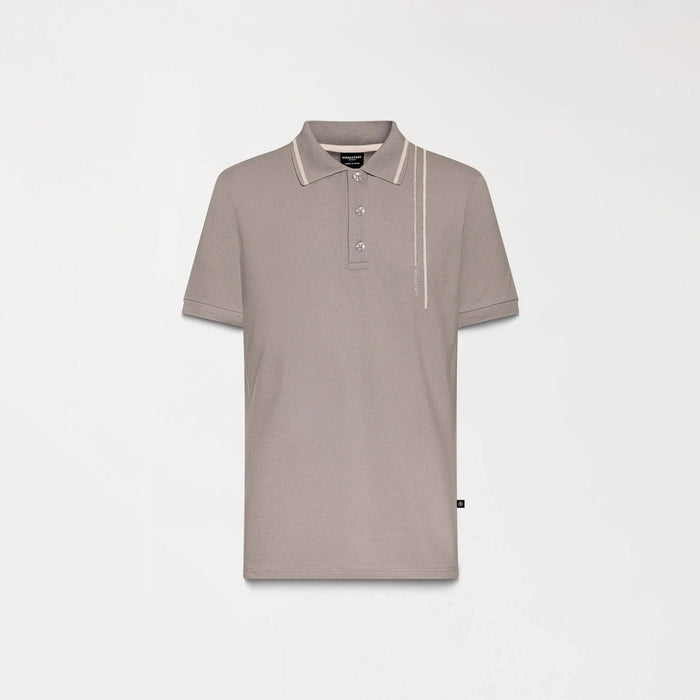 ISSOS POLO MEN TAUPE GRAY - Monastery | Tienda Oficial Colombia
