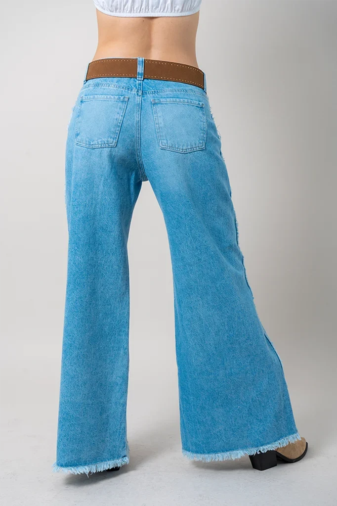 JEANS WIDE LEG G-M 7626.