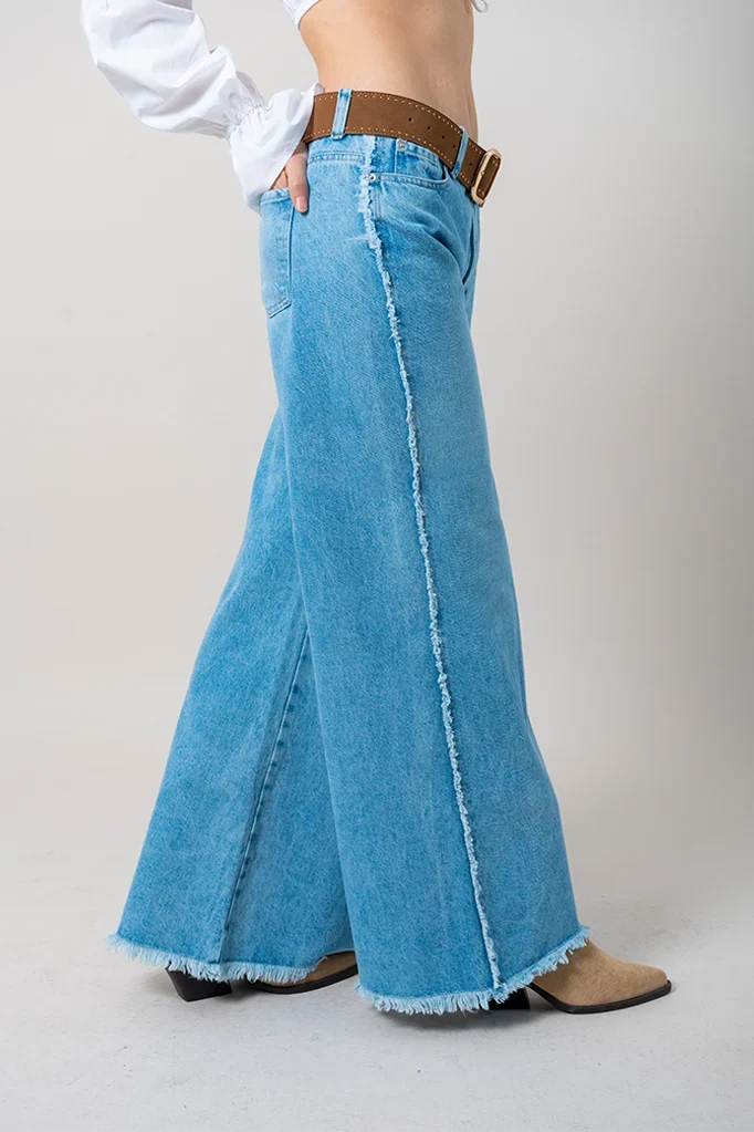 JEANS WIDE LEG G-M 7626.