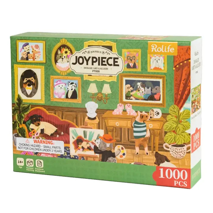 Jigsaw Puzzle Doggie Art Gallery