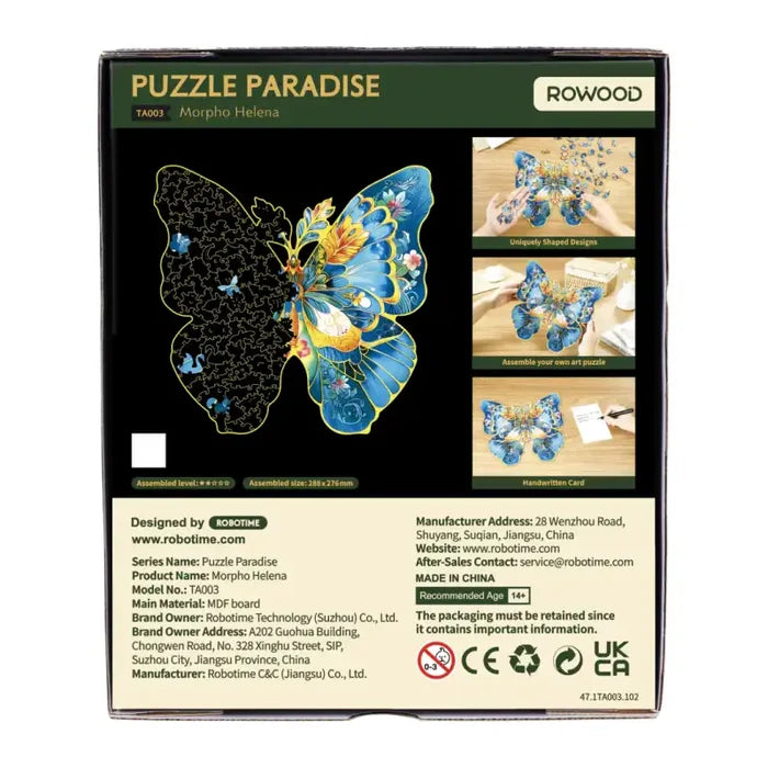 Jigsaw Puzzle L’envole du Papillon
