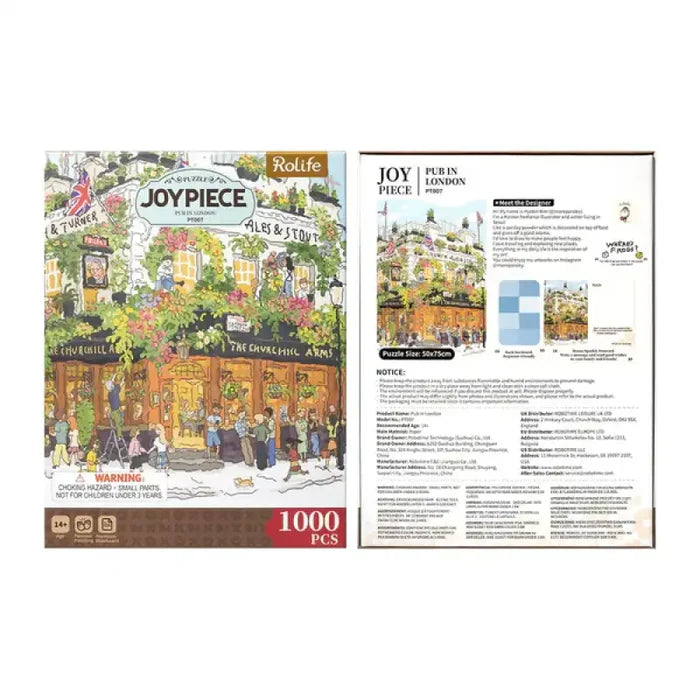 Jigsaw Puzzle Pub in London
