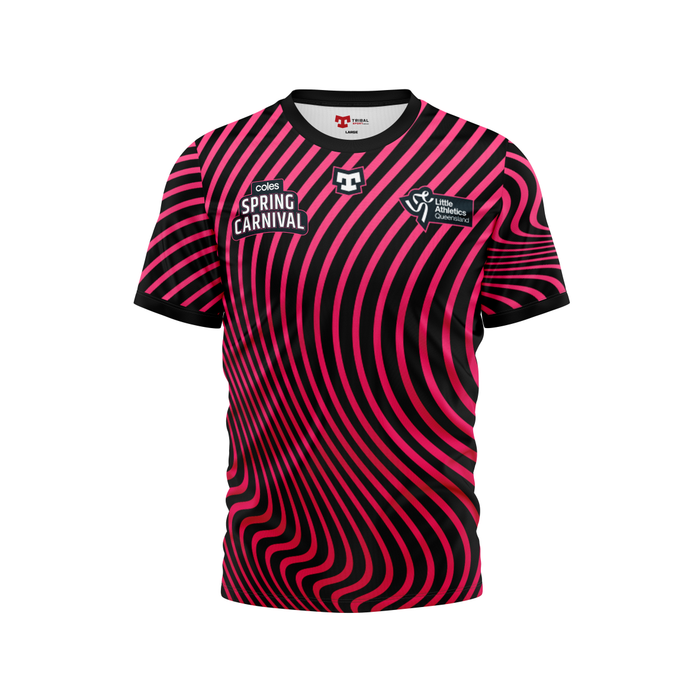 LAQ Spring Carnival Event Tee Pink (Bundaberg)