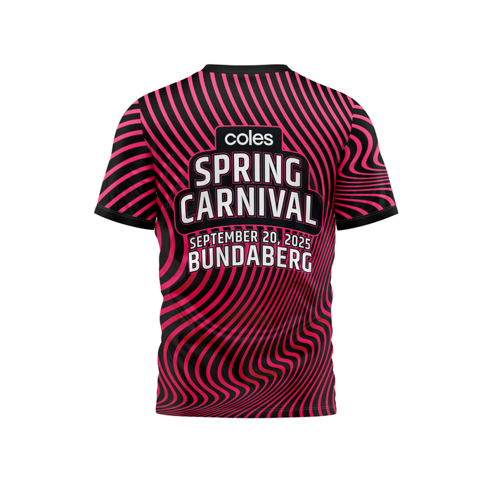 LAQ Spring Carnival Event Tee Pink (Bundaberg)