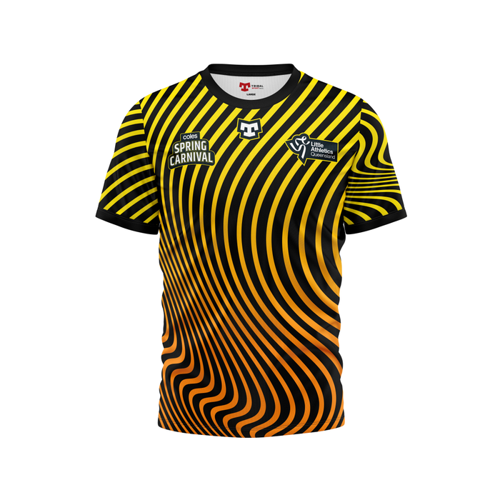 LAQ Spring Carnival Event Tee Yellow (Bundaberg)