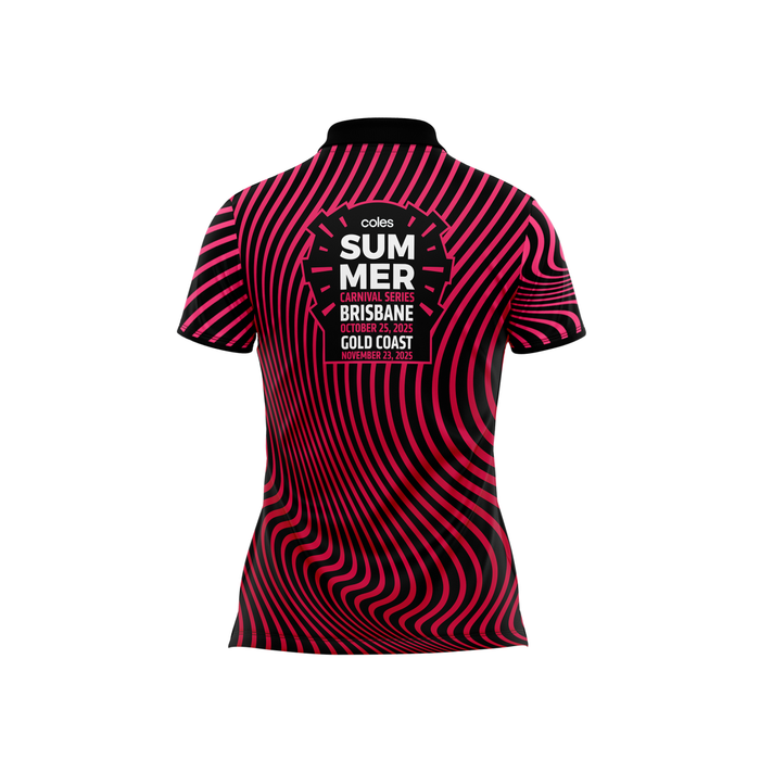 LAQ Summer Carnival 2025 Polo (Pink)