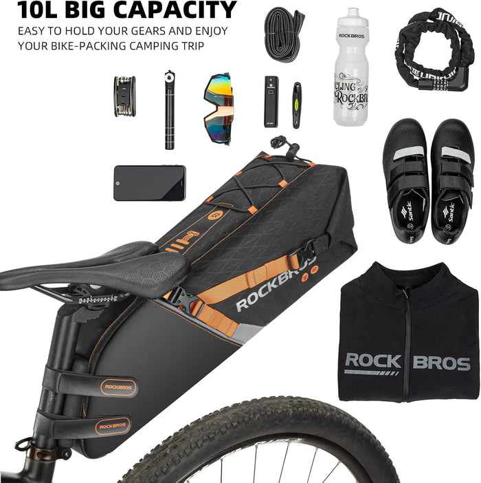 Large Capacity Waterproof Bike Saddle Bag