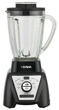 Licuadora Daiwa Dwbl10002bck 3 Vel 1,000w 2.2l Vidrio Negro