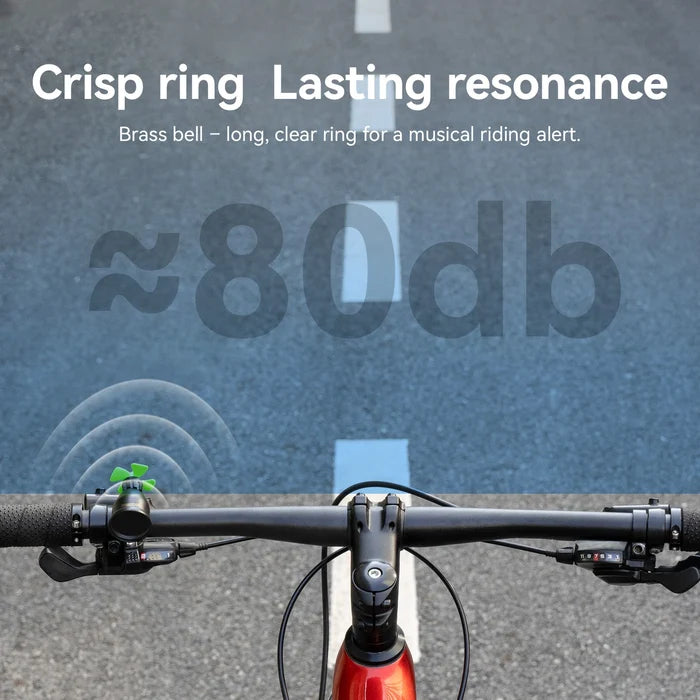 Lightweight Bike Bell with Loud Clear Ring