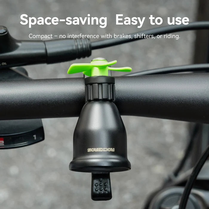 Lightweight Bike Bell with Loud Clear Ring
