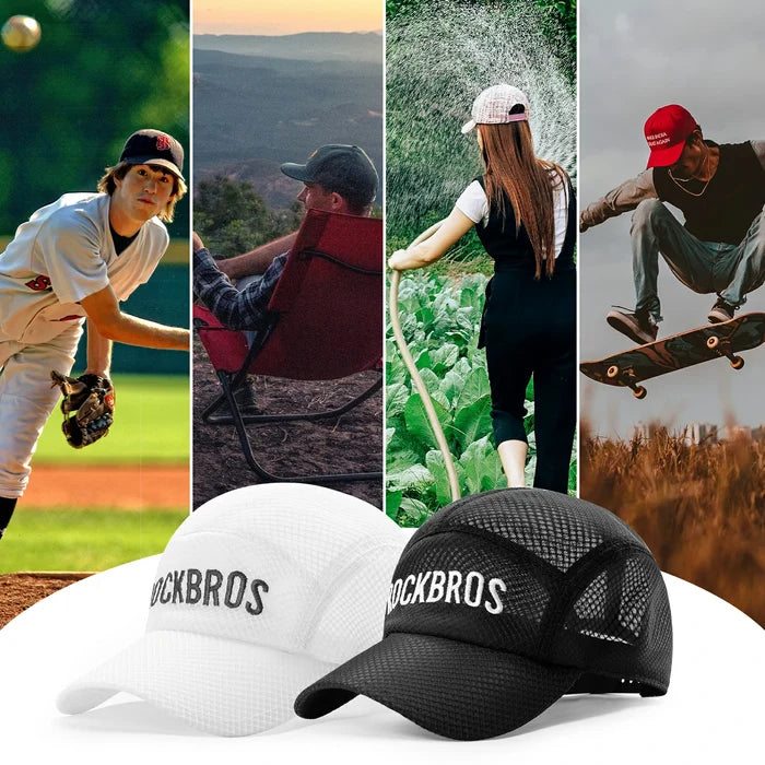 Lightweight Cycling Cap with Sun Protection & Breathable Design