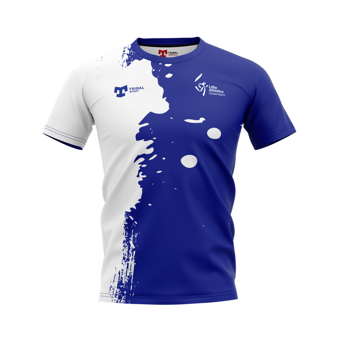 blue tee small