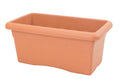 Macetero Plastiken 7501ter Rectangular 50 Cm Terracota