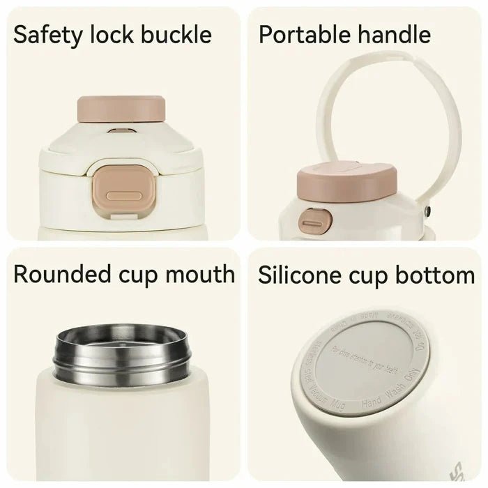 Magnetic Snap-In Bottle Mount with Strap#Type_550ml Insulated Bottle