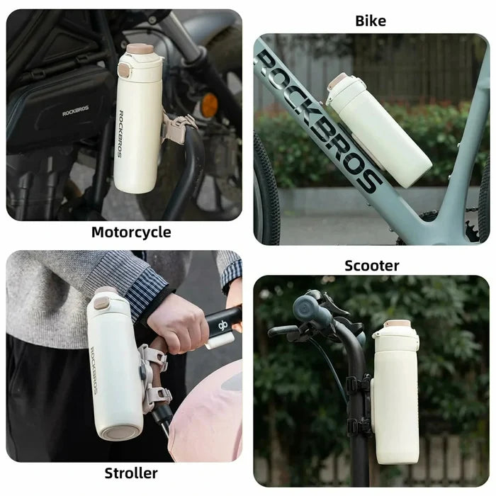 Magnetic Snap-In Bottle Mount with Strap#Type_550ml Insulated Bottle