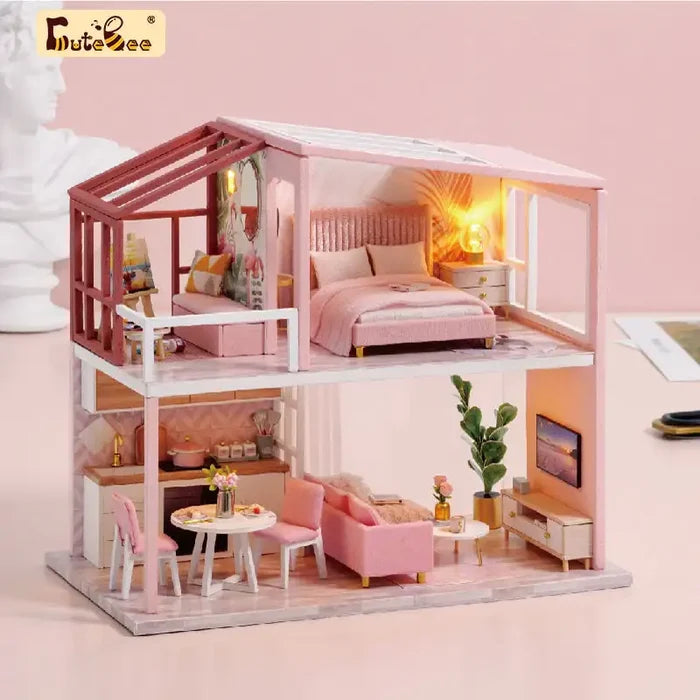 Maison Miniature Appartement Modeste
