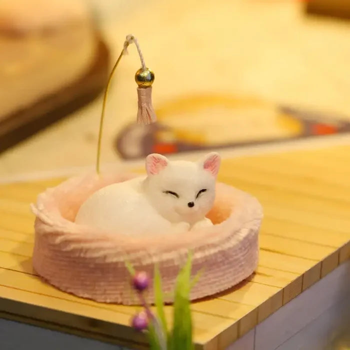 Maison Miniature Café des chats