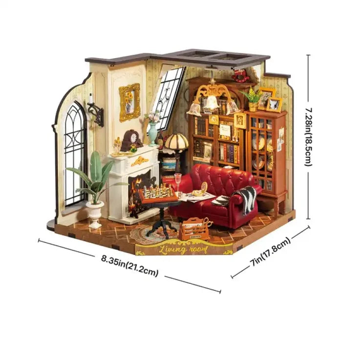 Maison Miniature Catherine’s Living Room