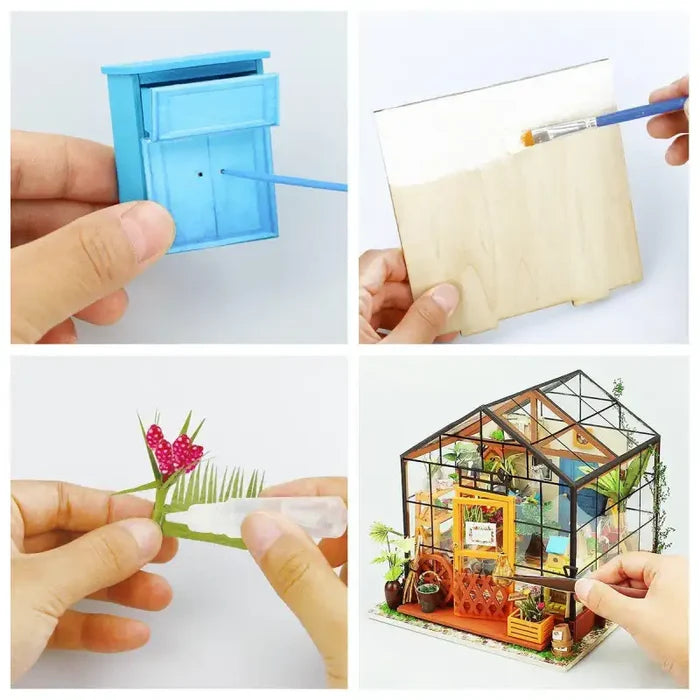 Maison Miniature Cathy’s Greenhouse