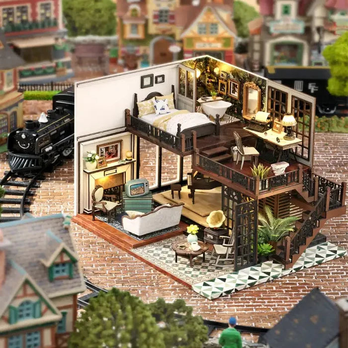 Maison Miniature Empreinte Temporelle