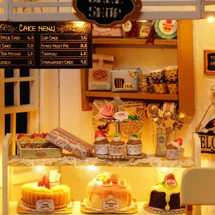 Maison Miniature ’la maison aux gâteaux’