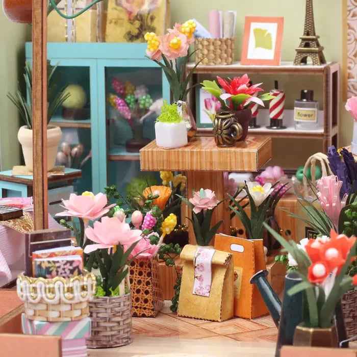 Maison Miniature la maison verte de Jenny