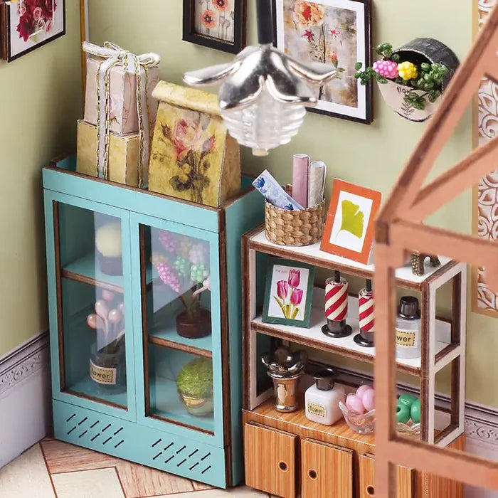 Maison Miniature la maison verte de Jenny