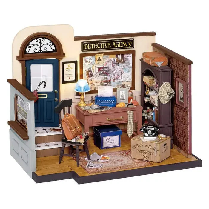Maison Miniature Mose’s Detective Agency