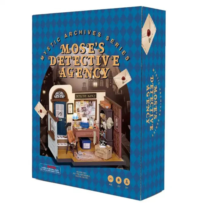Maison Miniature Mose’s Detective Agency