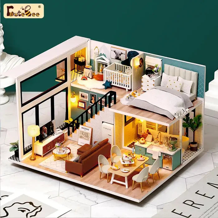 Maison Miniature Vie Confortable
