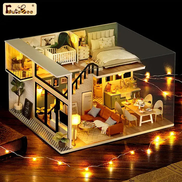 Maison Miniature Vie Confortable