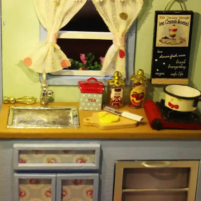 Maison Miniature Voyage dans le temps