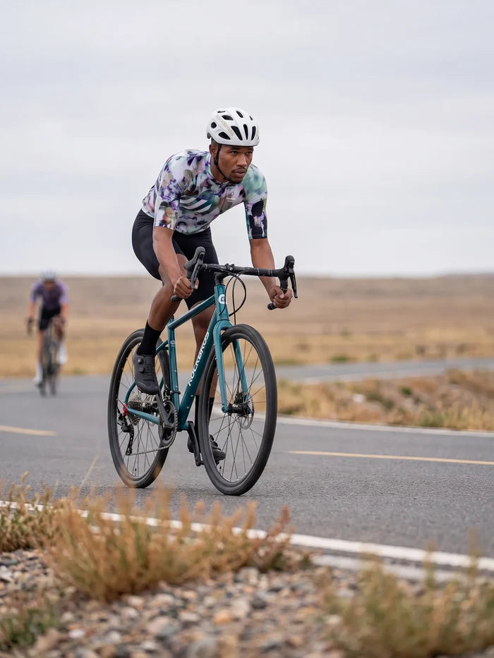 Men's Cycling Jersey Biolume Garden#Type_Glitch Bloom