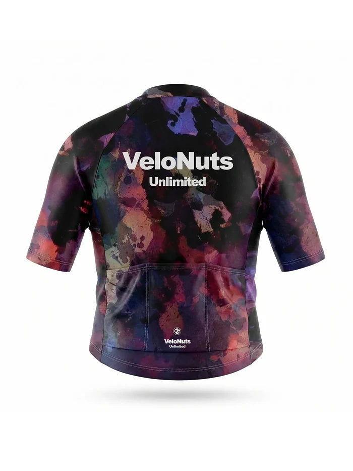 Men's Cycling Jersey Wild Garden#Type_Midnight Petals