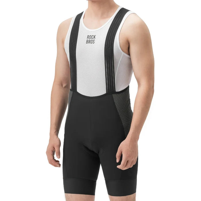 ROCKBROS mens summer cycling bib shorts with five pocket