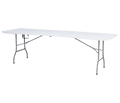 Mesa Homse Hsme08recpl Rectangular 8'x3' Plastica Plegable Blanco