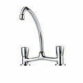 Mezcladora Teka 370421m Laser Fregadero 8" Dos Puños