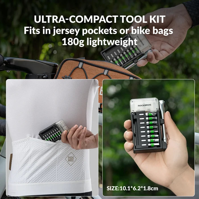 Mini Bike Multi Tool Kit with Ratchet & Tyre Levers