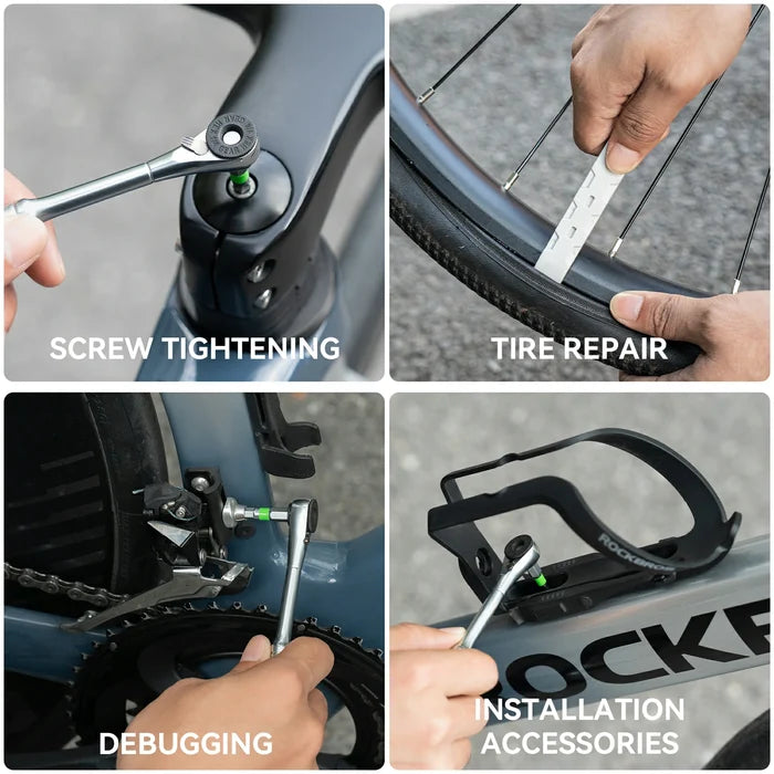 Mini Bike Multi Tool Kit with Ratchet & Tyre Levers